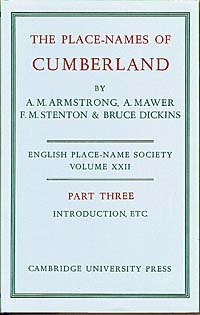 Place Names of Cumberland