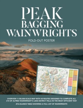Peak Bagging Wainwrights Fold-Out Poster