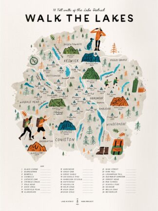 walk the lakes