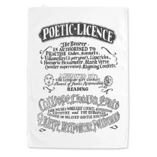 Teatowel Poetic Licence