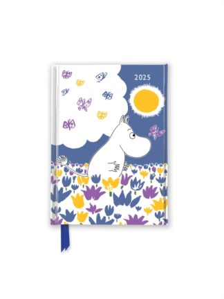 Moomin Among the Flowers 2025 Luxury Pocket Diary Planner