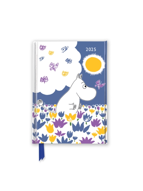 Moomin Among the Flowers 2025 Luxury Pocket Diary Planner