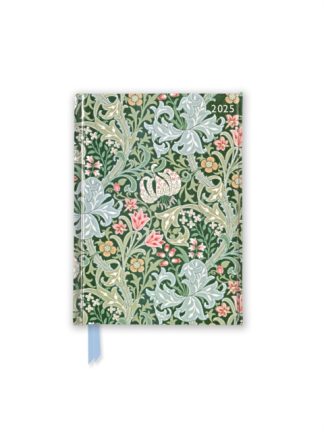 William Morris: Golden Lily 2025 Luxury Pocket Diary Planner